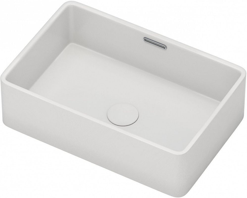 Изображение товара Раковина накладная Aquanet perfect PERFECT-2 48см белая керамическая