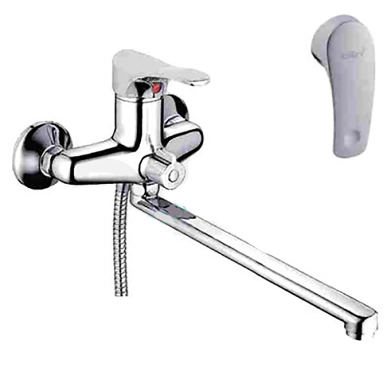 Изображение товара Смеситель для ванны D-lin D146301 с душевой лейкой однорычажный цвет хром