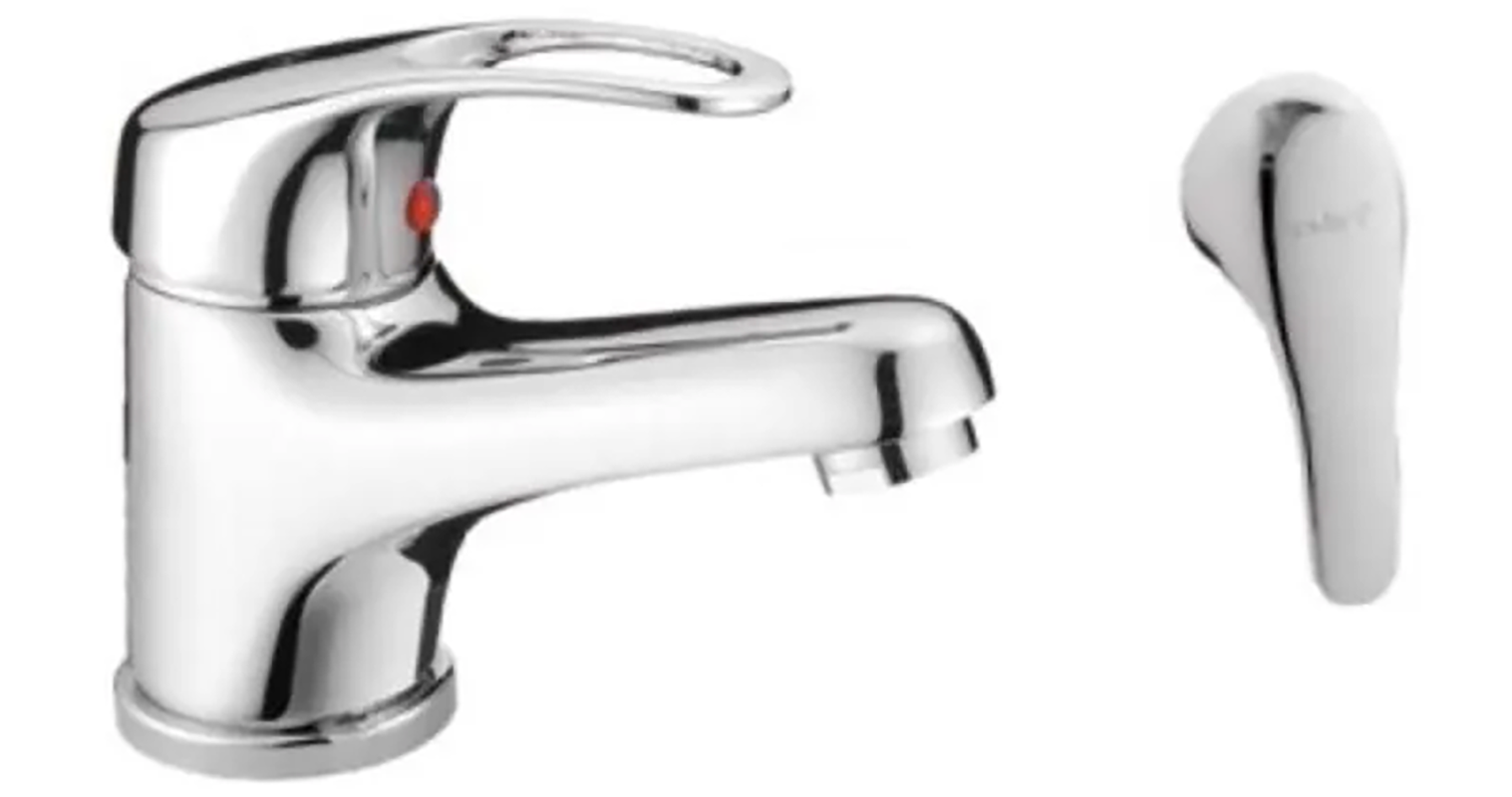 Изображение товара Смеситель D-Lin D110411 для раковины — однорычажный, хром