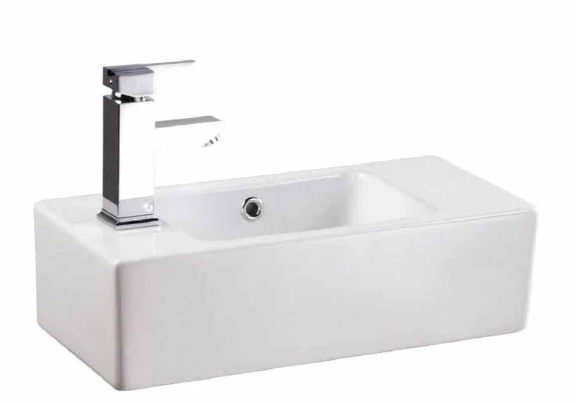 Изображение товара Раковина накладная Bewash Ontario 53.5см цвет белый глянец