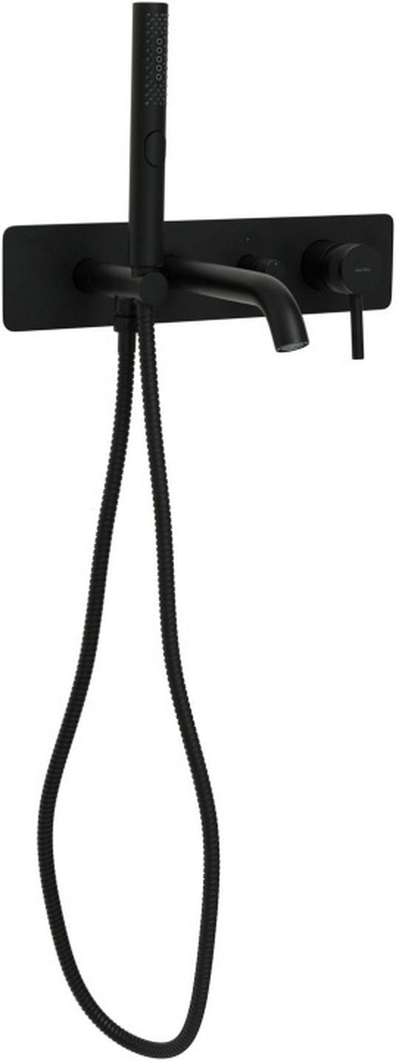 Изображение товара Смеситель для ванны Allen Brau Priority с душевой лейкой черный Германия