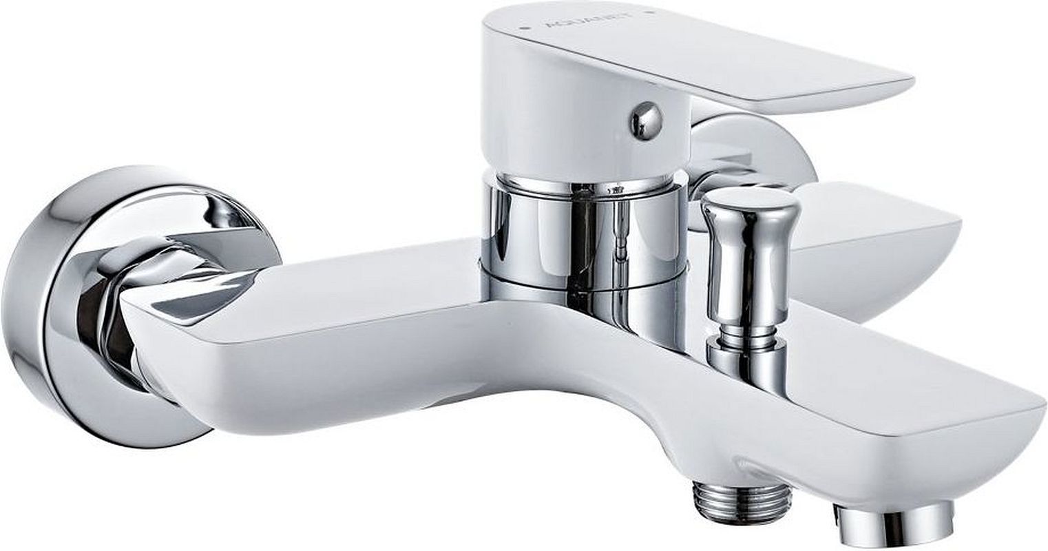 Изображение товара Смеситель для ванны Aquanet 00216776 однорычажный белый хром