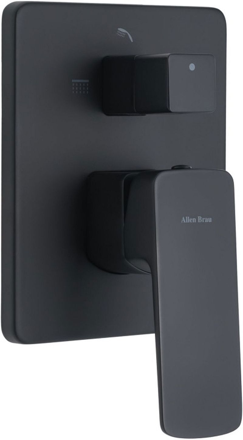 Изображение товара Смеситель для душа Allen brau 00265462 черный матовый