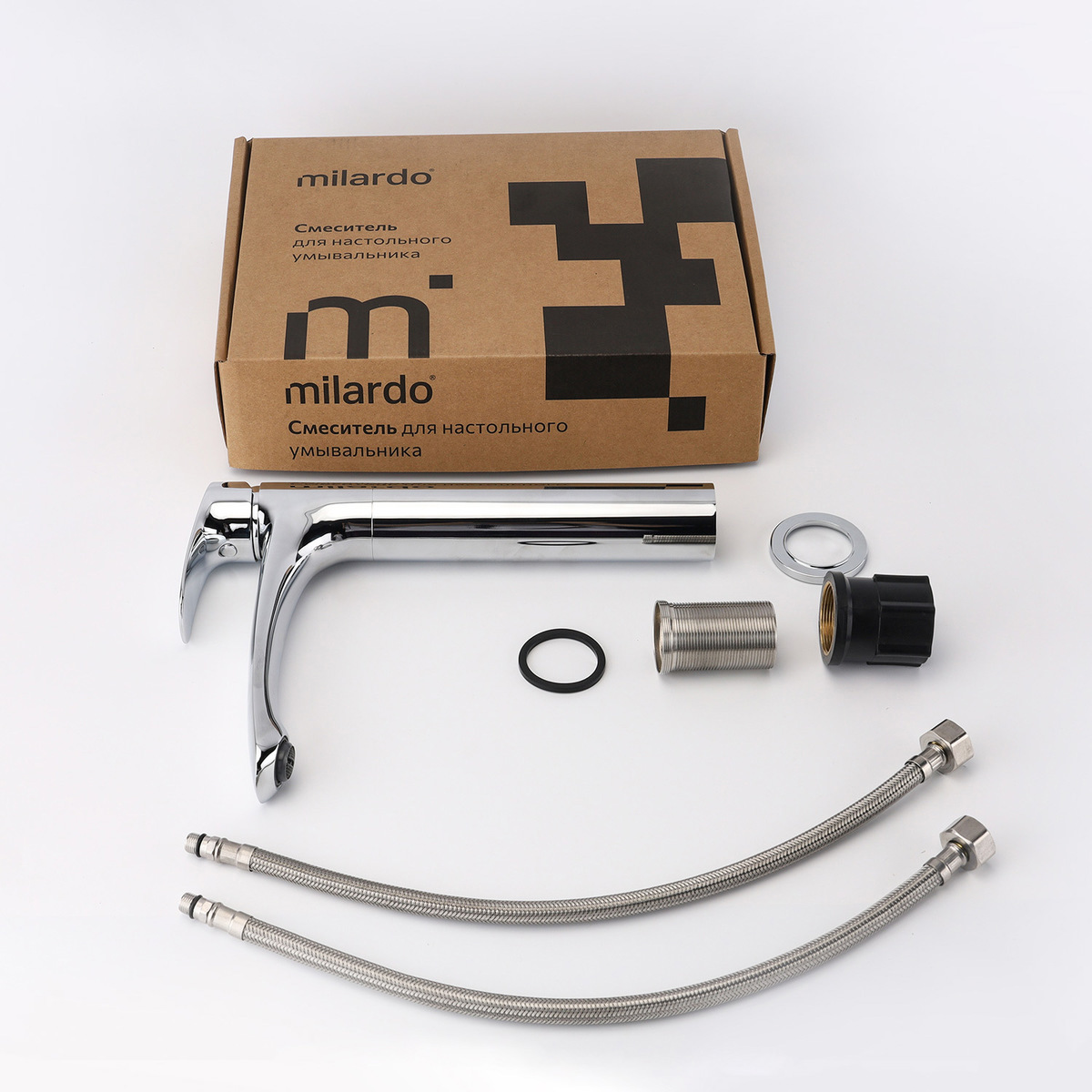 Изображение товара Смеситель для раковины Milardo RORSB01M01 однорычажный цвет хром
