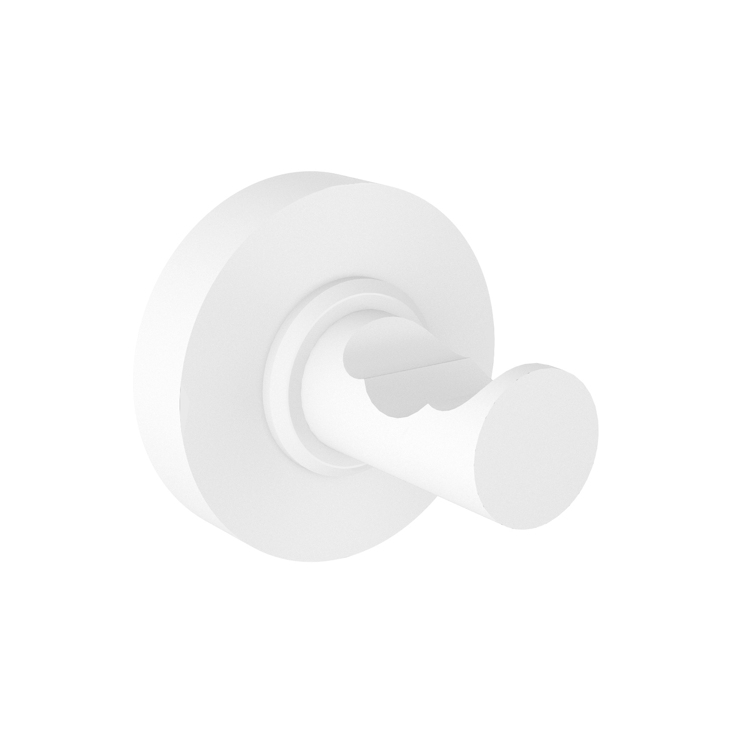 Изображение товара Крючок для ванной матовый белый Wellsee Finishing Touch 182520000