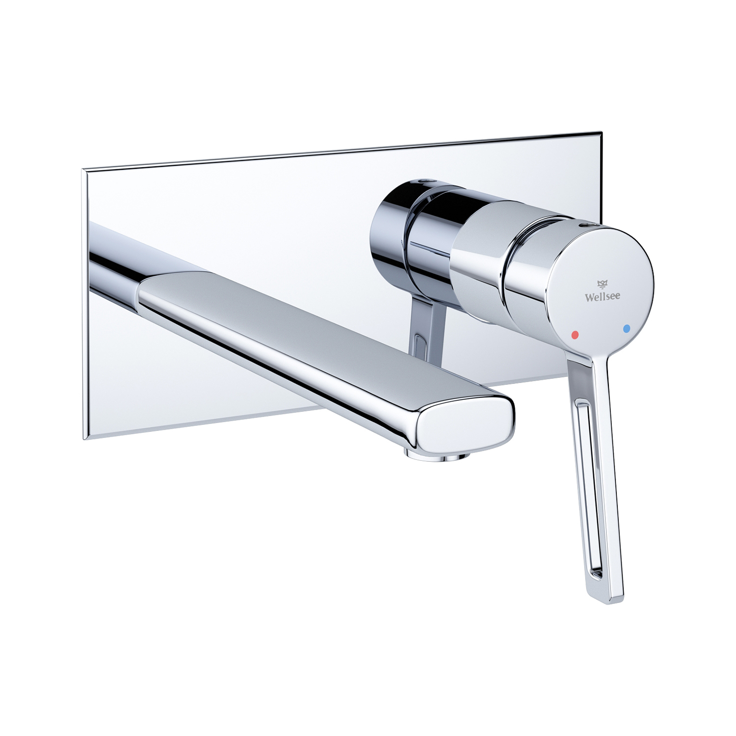 Изображение товара Смеситель для раковины Wellsee 182411001 однорычажный хром