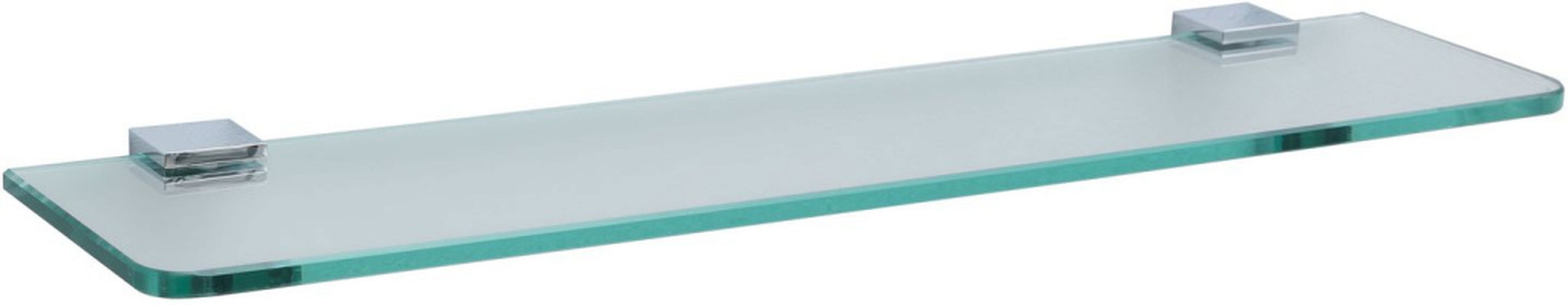 Изображение товара Полка для ванной Allen brau 00265489 стекло цвет хром