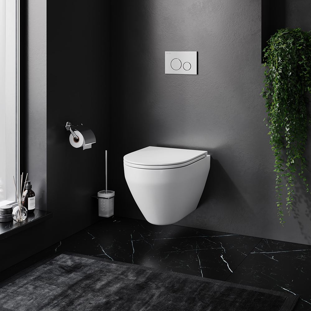 Изображение товара Комплект инсталляции с унитазом AM.PM Spirit V2.0 белый безободковый 49 см