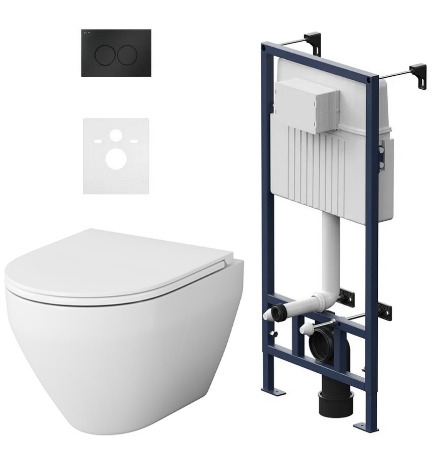 Изображение товара Комплект инсталляция с унитазом Am.pm IS70138.701700 цвет белый