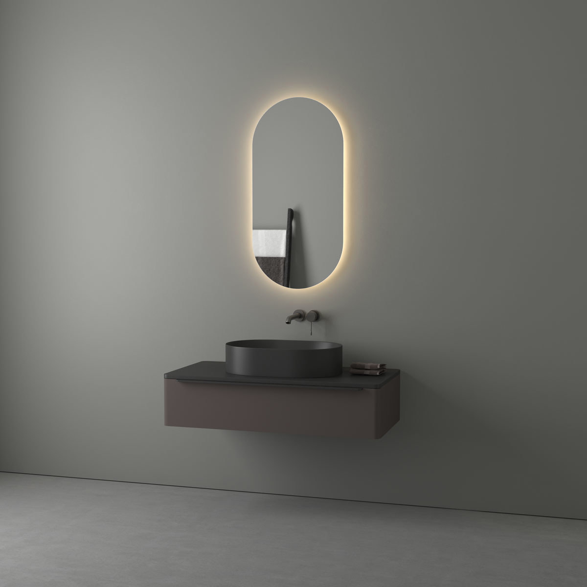 Изображение товара Зеркало для ванной Evoform BY 2597 с подсветкой 50x100см