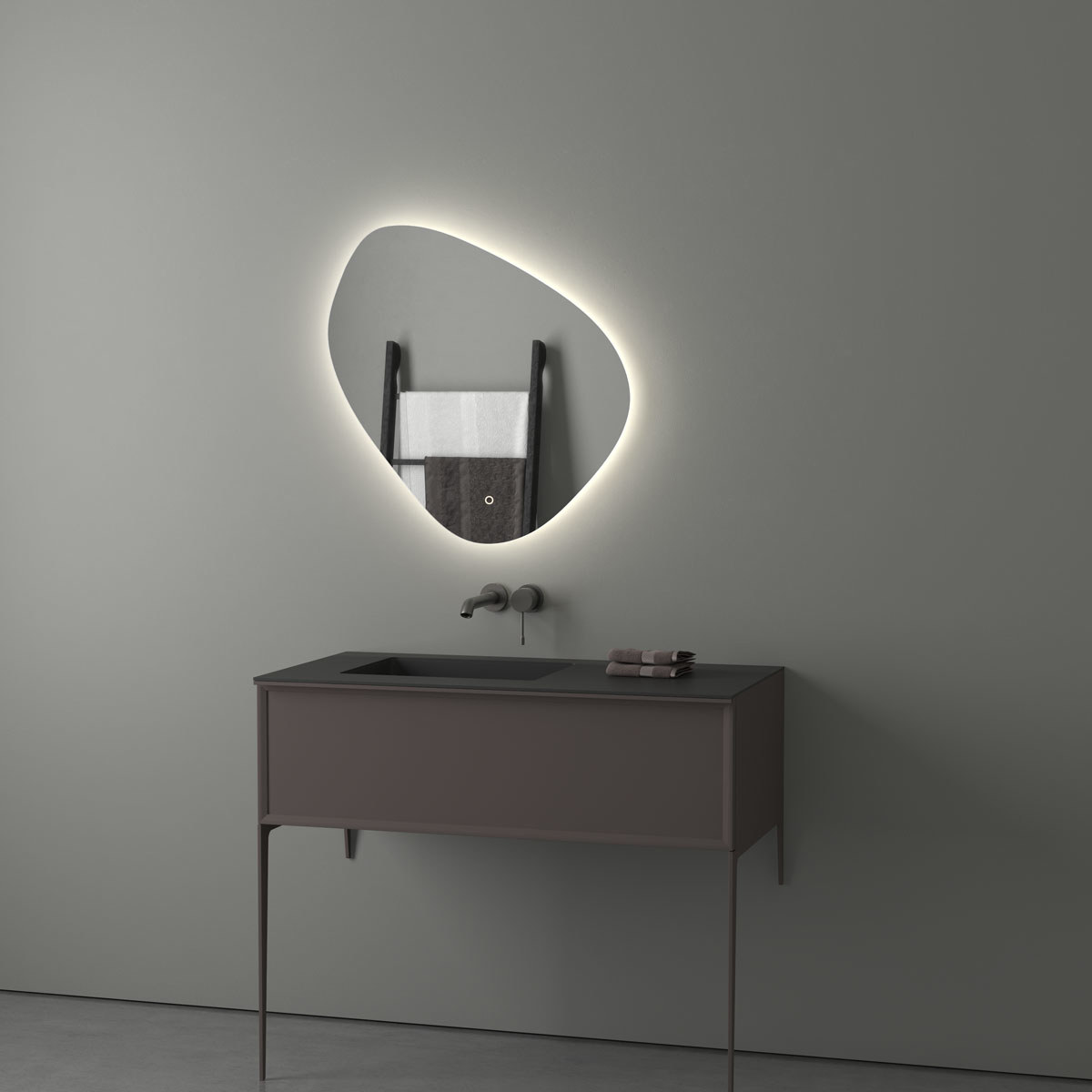 Изображение товара Зеркало для ванной Evoform BY 2664 с подсветкой 70x70см