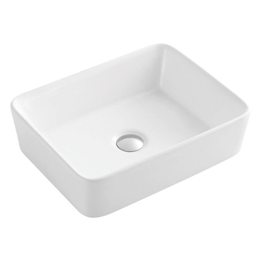 Изображение товара Раковина накладная Calypso 47.5 см CS2074 белый фарфор стильная