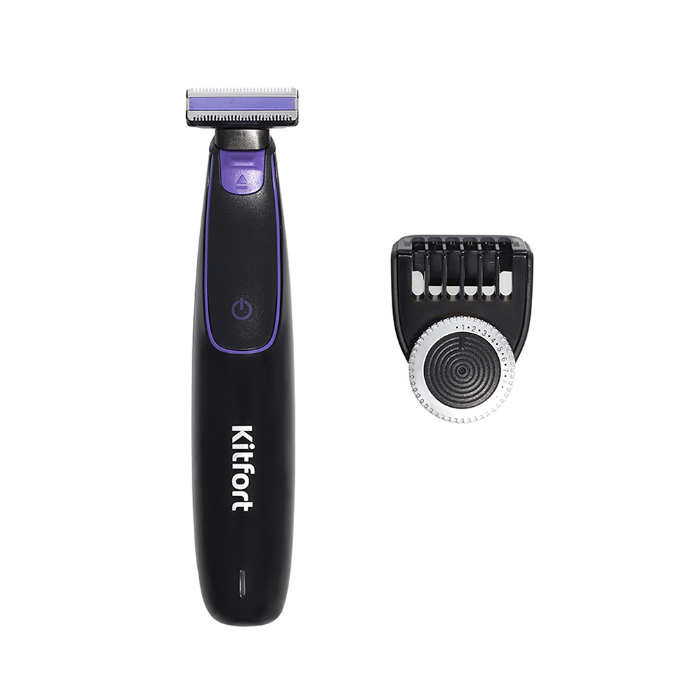 Изображение товара Триммер для волос Kitfort KT-3101 компактный с регулируемой длиной и двусторонним лезвием