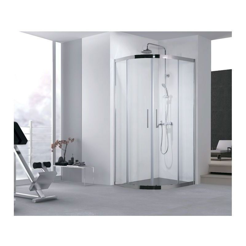 Изображение товара Душевой уголок Aquanet 00202312 1/4 круга 90x90см серебро профиль эффект стекла прозрачный Изображение товара Душевой уголок Aquanet 00202312 1/4 круга 90x90см серебро профиль эффект стекла прозрачный
