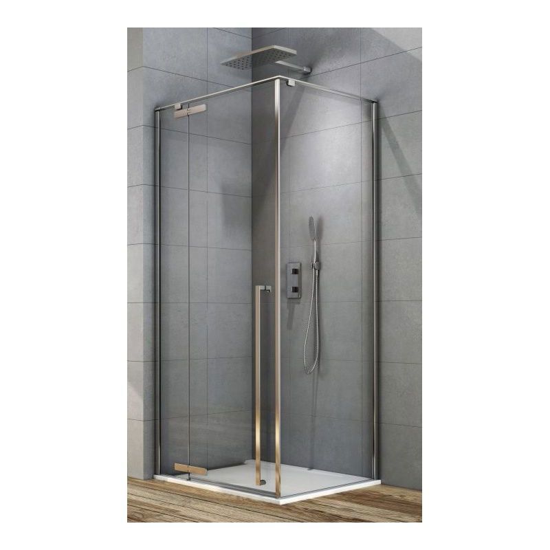 Изображение товара Душевой уголок Aquanet 00243630 прямоугольник 139x89см хромированный профиль эффект стекла прозрачный