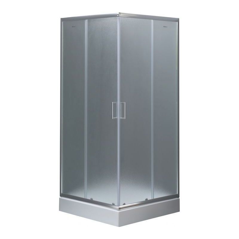 Изображение товара Душевой уголок Aquanet 00270064 квадрат 80x80см хромированный профиль эффект стекла прозрачный