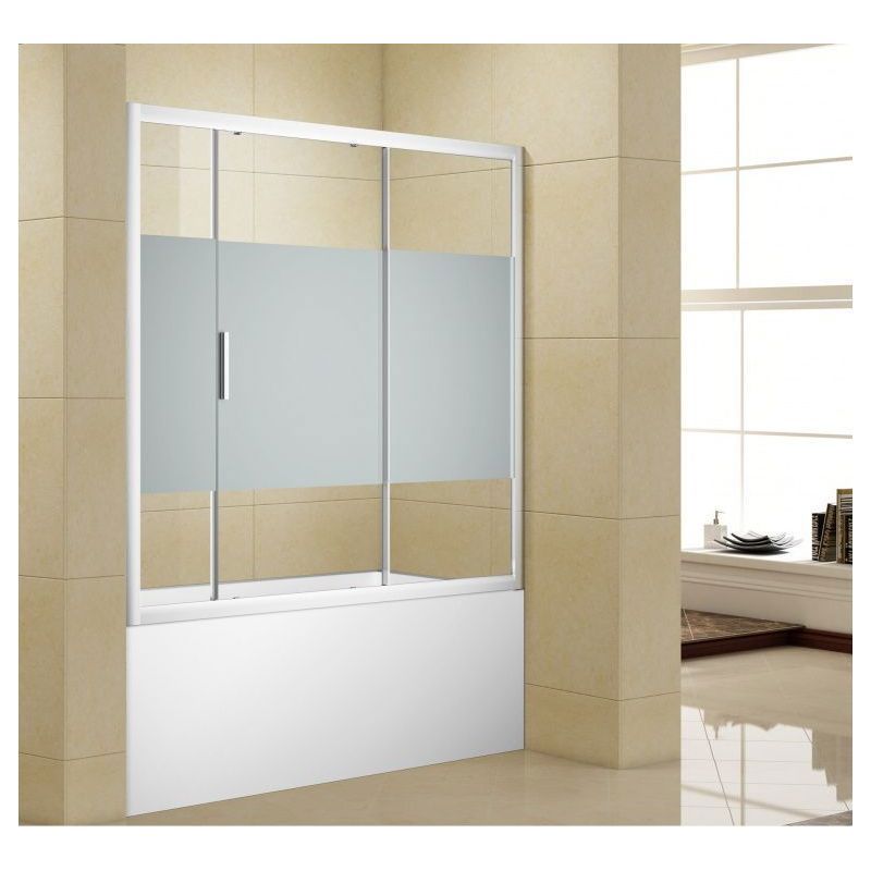 Изображение товара Ширма на ванну Aquanet Practic AE10-B-170H150U-CP 172x150см