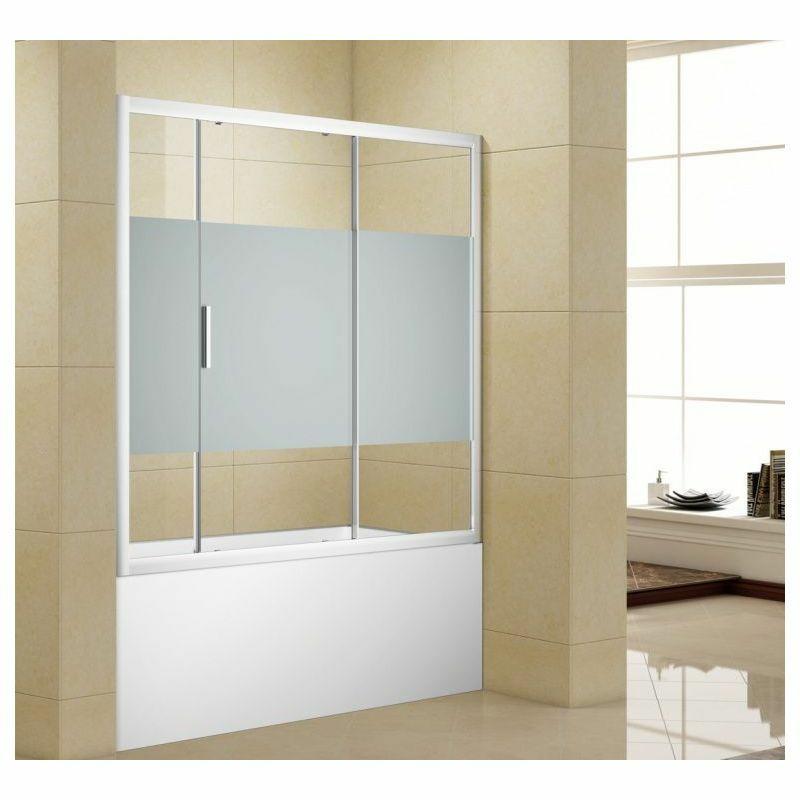 Изображение товара Ширма на ванну Aquanet Practic AE10-B-155H150U-CP 157x150см