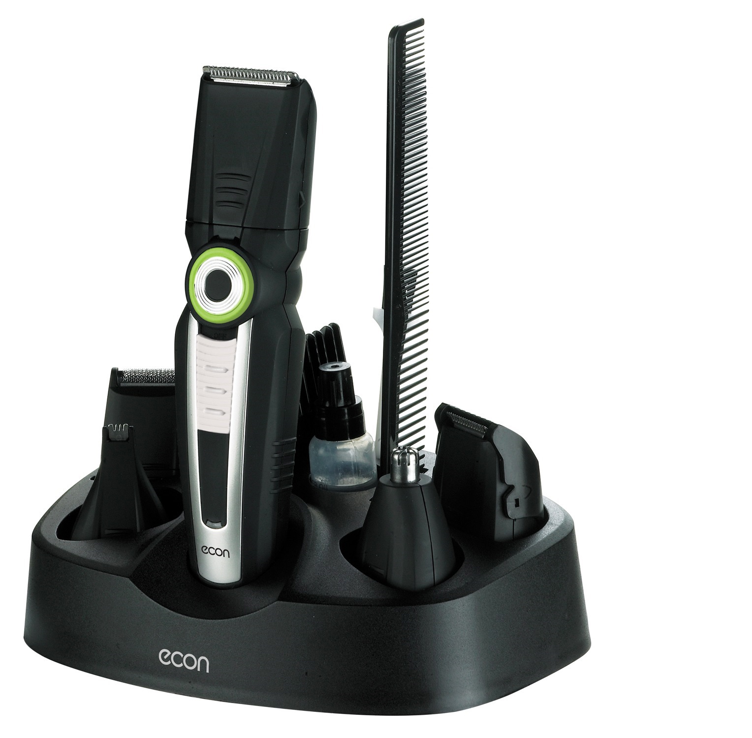 Изображение товара Машинка для стрижки ECON ECO-BCS02 с набором насадок и аккумулятором
