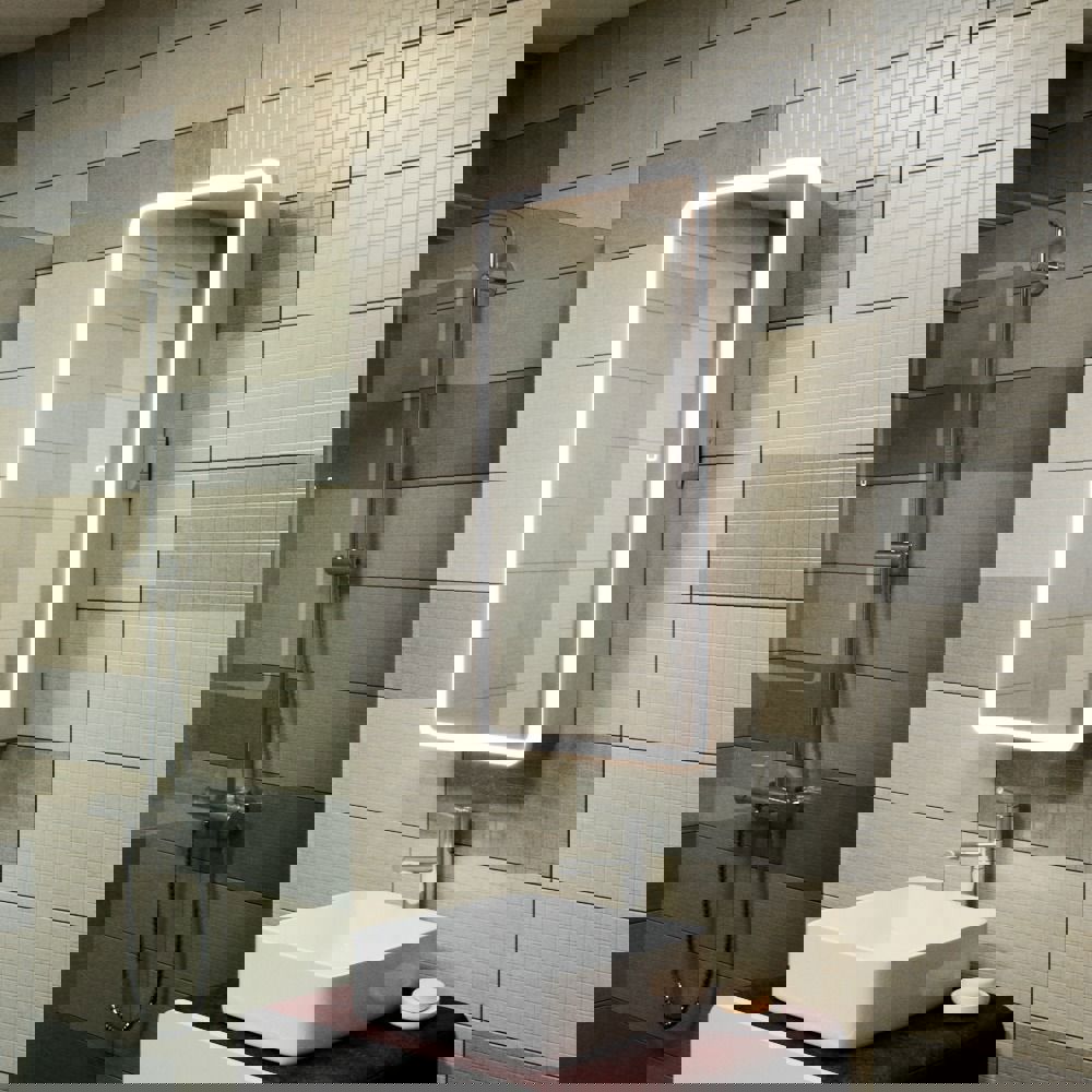 Изображение товара Зеркальный шкаф Bau Stil BS4080W LED подсветка 40x80см