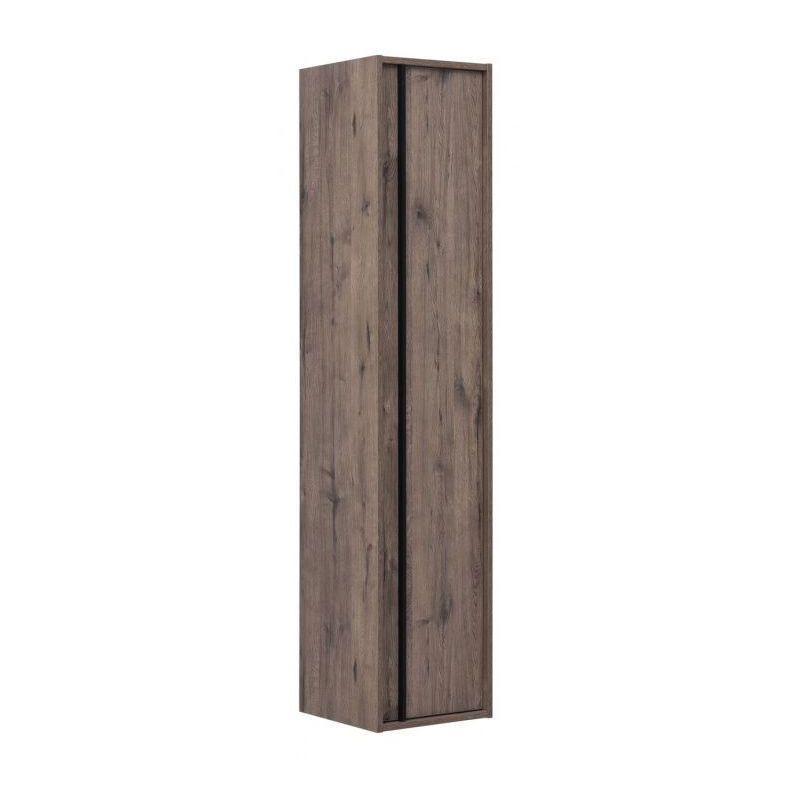 Изображение товара Шкаф-пенал для ванной Aquanet Lino 35 дуб веллингтон современный стиль Россия