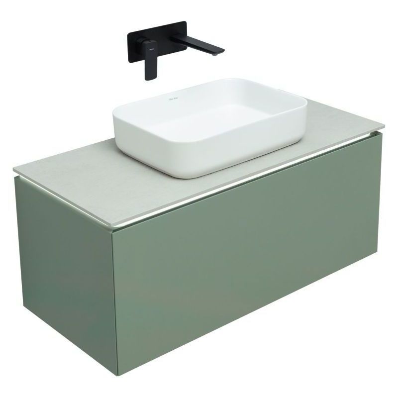 Изображение товара Подвесная тумба под раковину Allen Brau Infinity 99.2 см с LED подсветкой