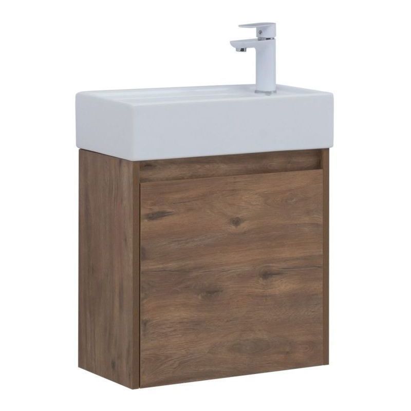 Изображение товара Тумба под раковину Aquanet Nova Lite 00298855 49 см дуб рустикальный