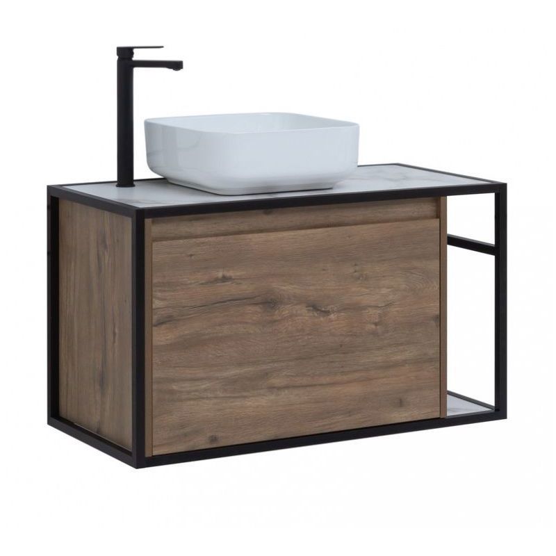 Изображение товара Тумба под раковину подвесная Aquanet Nova Lite Loft 00261660 90см