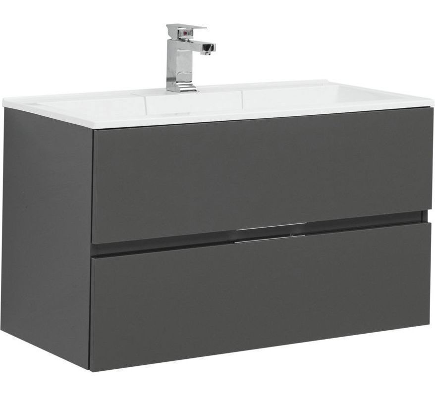 Изображение товара Тумба под раковину подвесная Aquanet Алвита 00240111 89см