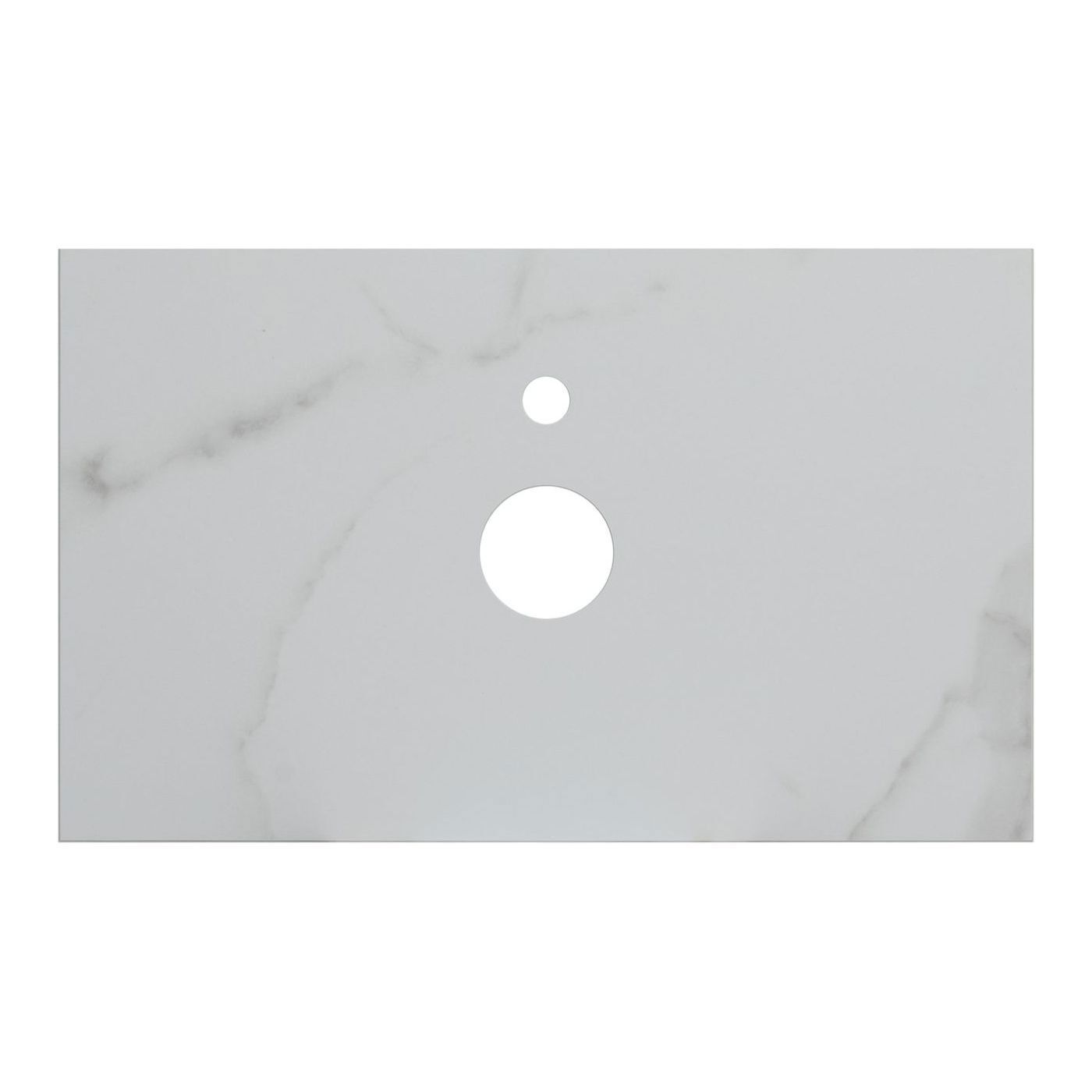 Изображение товара Столешница в ванную Aquanet 00257610 73.4x45см Синтетический камень цвет бежевый