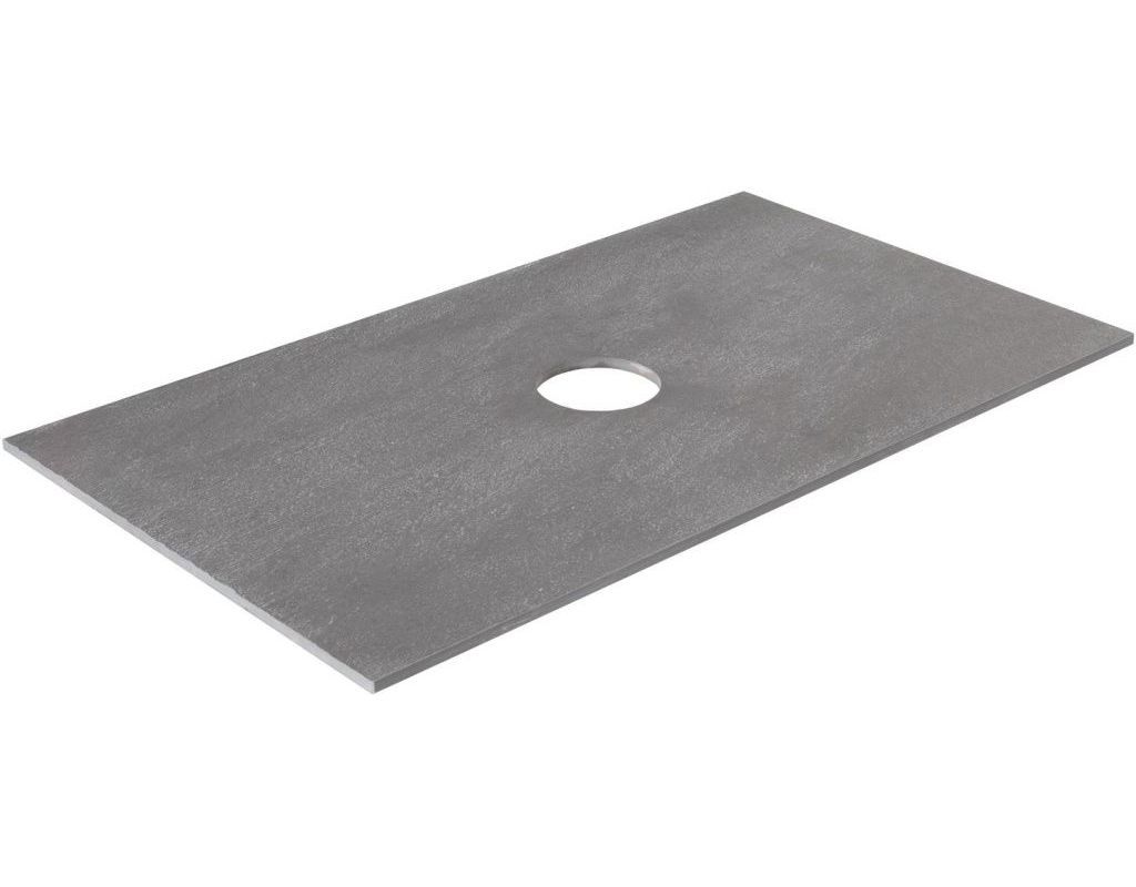 Изображение товара Столешница в ванную Allen brau 00274558 81x46.1см Синтетический камень цвет серый