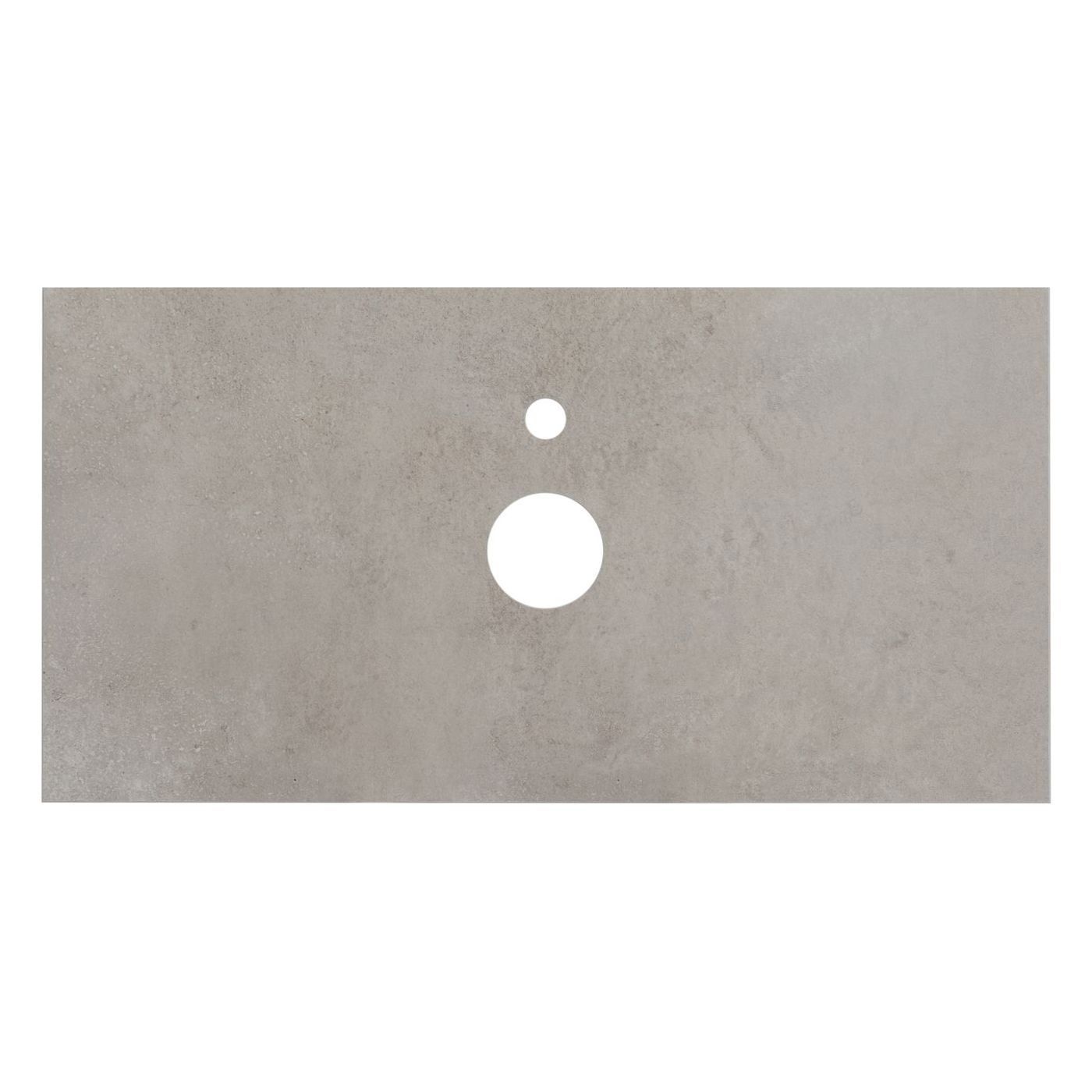 Изображение товара Столешница AQUANET Nova Lite 90x45 см Серый керамогранит