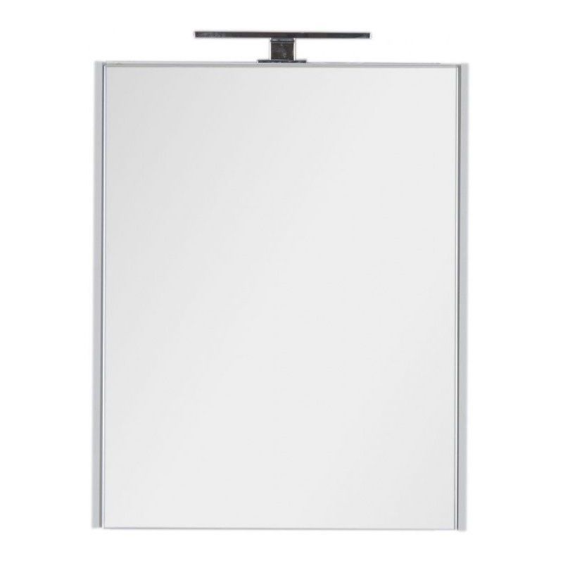 Изображение товара Зеркальный шкаф для ванной Aquanet 00179942 Латина 75x60 см белый с LED подсветкой