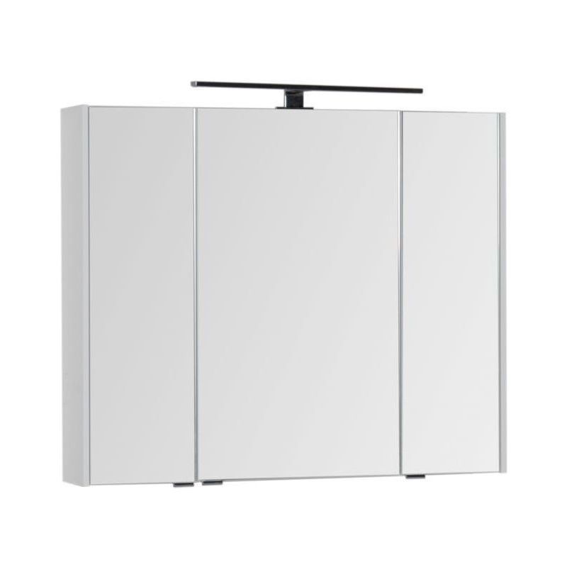 Изображение товара Зеркальный шкаф Aquanet Латина 90x75 см белый для ванной комнаты