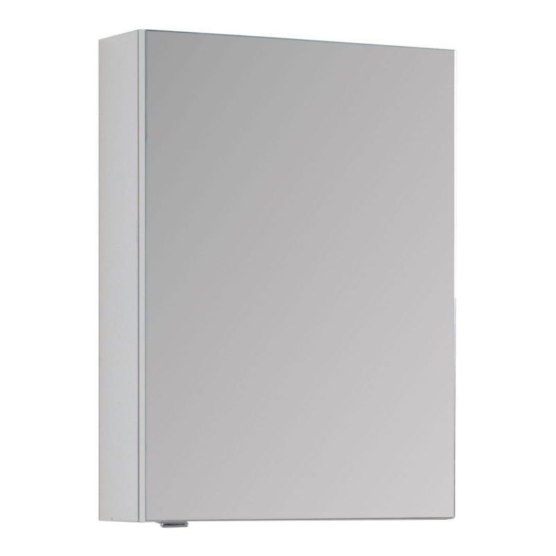 Изображение товара Зеркальный шкаф Aquanet Порто 50x67см белый с доводчиками и возможностью LED освещения