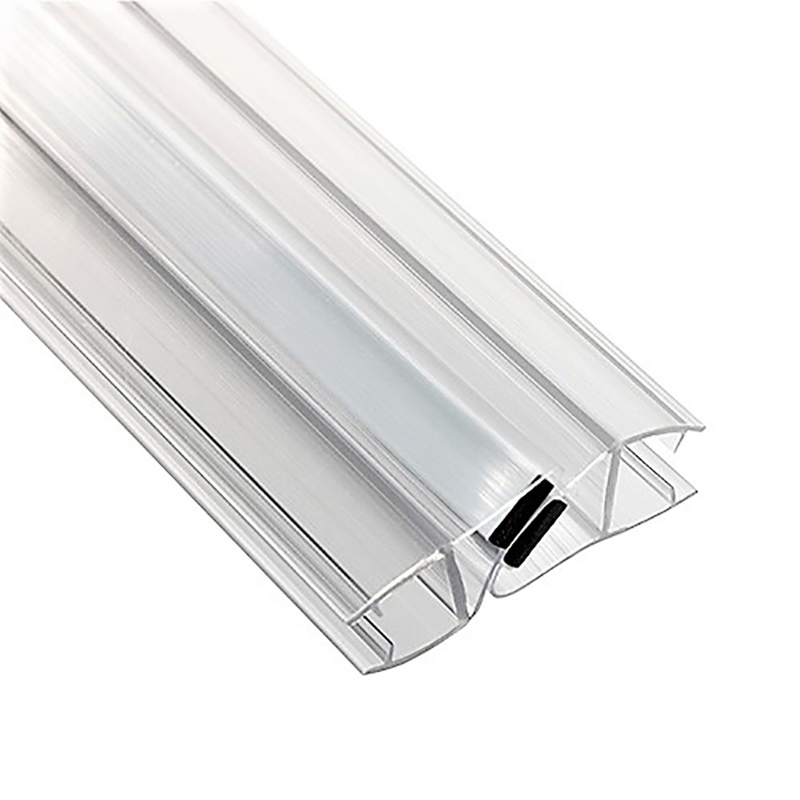 Изображение товара Магнитный уплотнитель для душевой кабины 6 мм 2 м углы 90 180 градусов