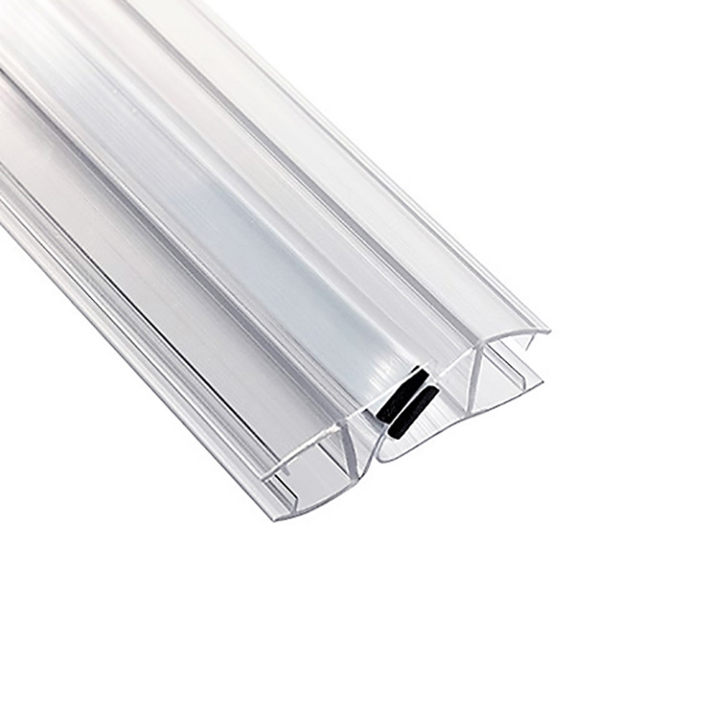 Изображение товара Магнитный уплотнитель для душевой кабины 8 мм M2075 угол 90°/180° длина 2 м