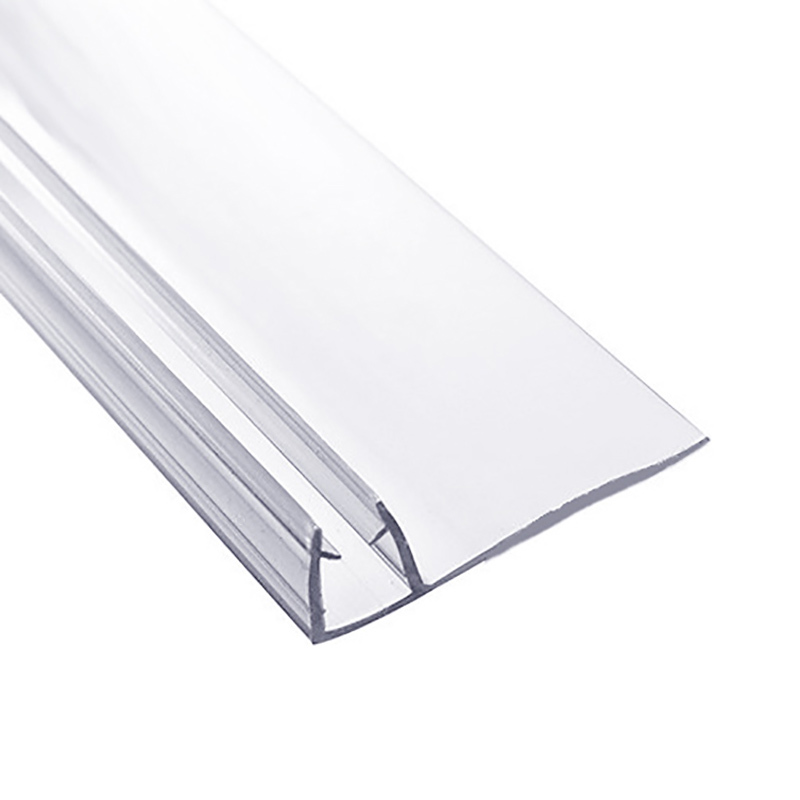 Изображение товара Уплотнитель для душевой кабины 8 мм F-образный U1740 2 м бесцветный ПВХ