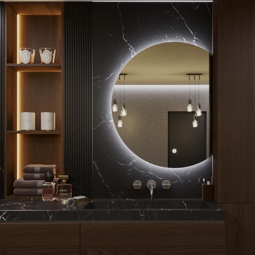 Изображение товара Зеркало ALIAS d80601R с подсветкой 60x80 см