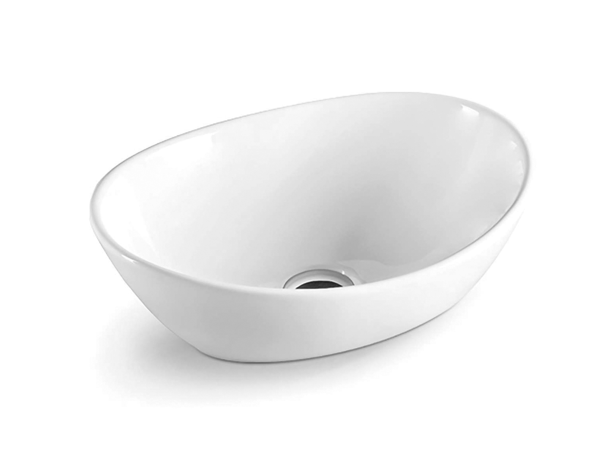 Изображение товара Раковина накладная Ceramicanova element CN6016 40.5см цвет белый Изображение товара Раковина накладная Ceramicanova element CN6016 40.5см цвет белый