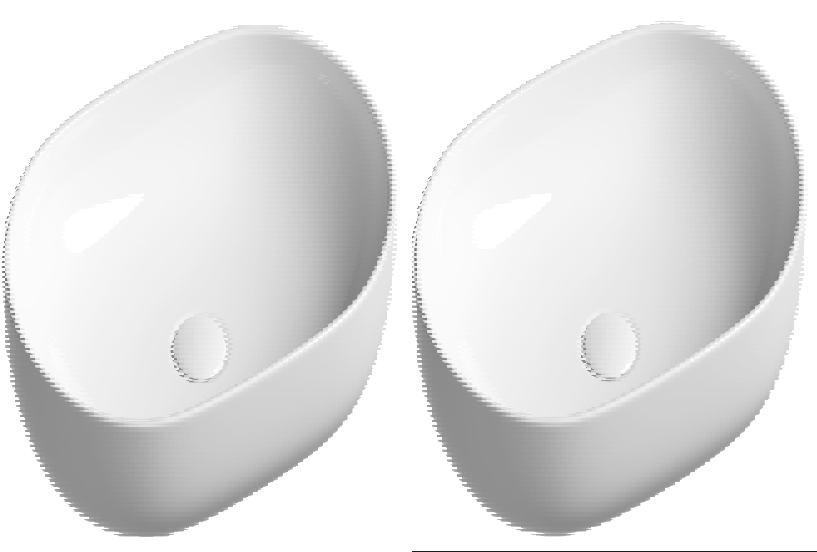 Изображение товара Раковина накладная Ceramicanova element CN6047 60см цвет белый