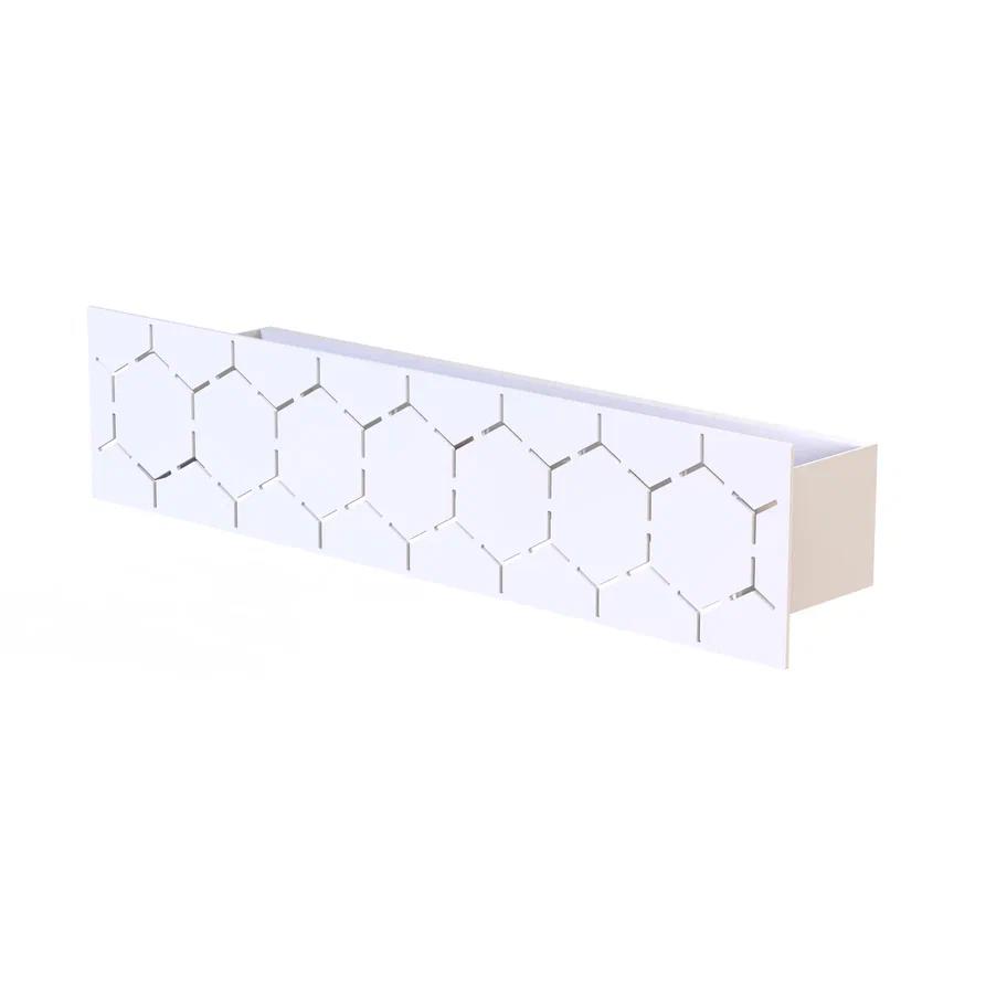 Изображение товара Полка для ванной Flow Bee Hook Fl-bee-hook40-б 46x15см цвет белый матовый Изображение товара Полка для ванной Flow Bee Hook Fl-bee-hook40-б 46x15см цвет белый матовый