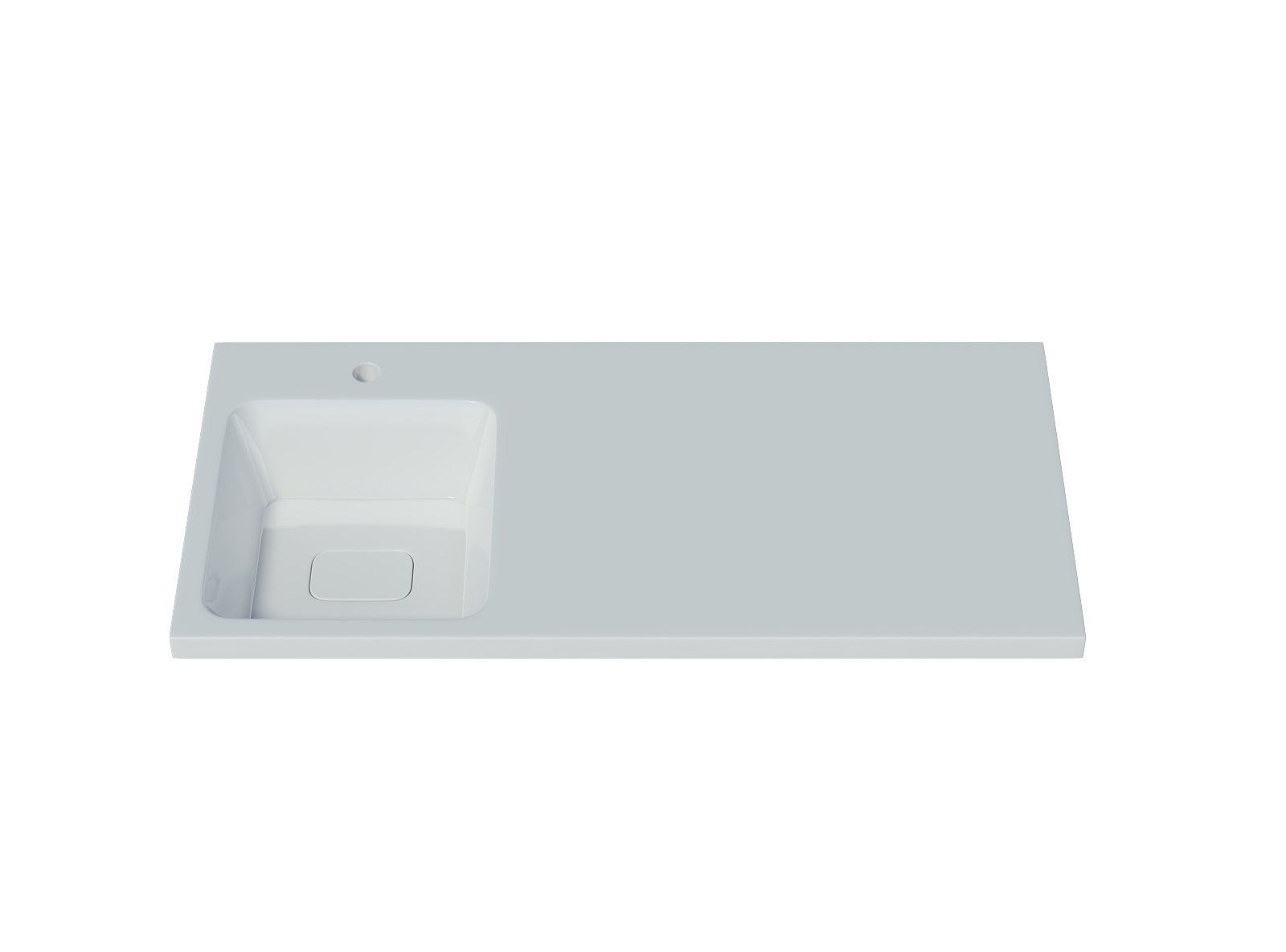 Изображение товара Раковина на стиральную машину Madera Kamilla 100 см белый глянцевый