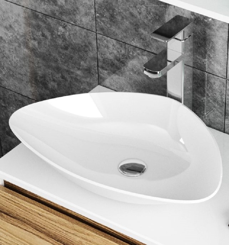 Изображение товара Раковина накладная Bauedge раковина BT1002 59см цвет белый