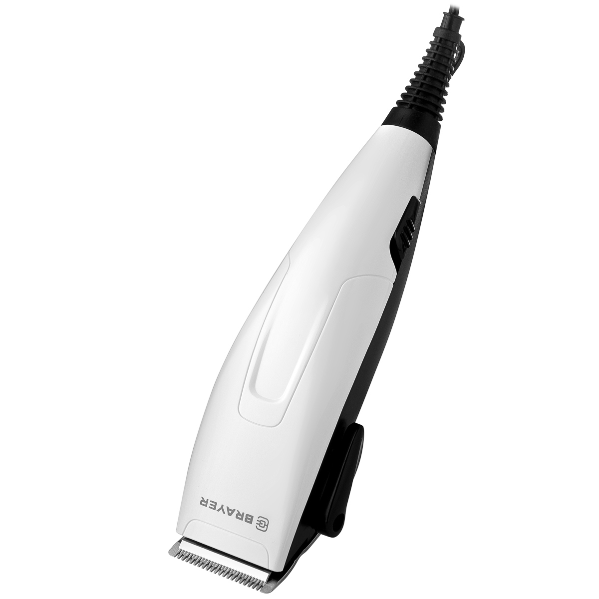 Изображение товара Машинка для стрижки BRAYER BR3430 с регулируемыми насадками и фиксированными лезвиями