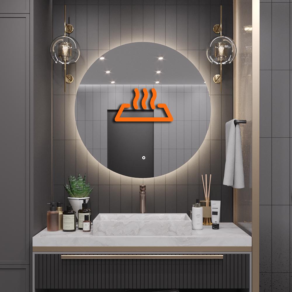 Изображение товара Зеркало для ванной Alias m6060201 с подсветкой 60x60см