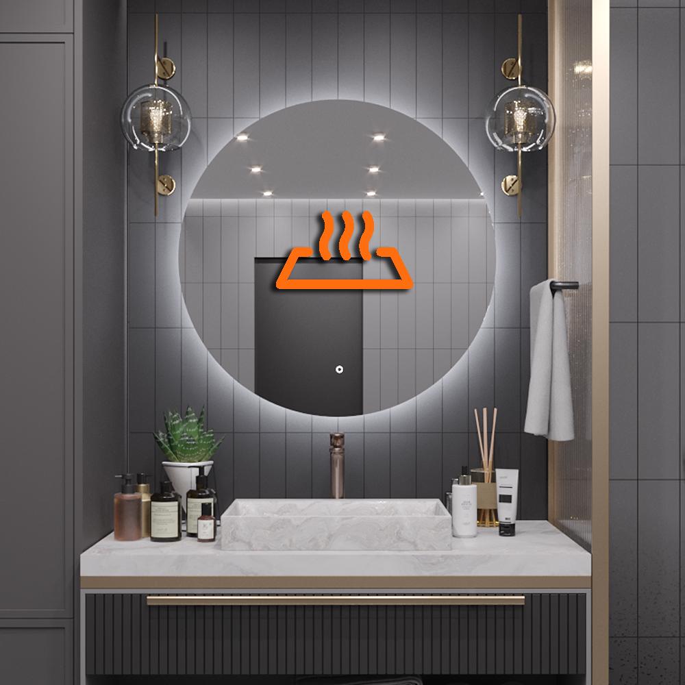 Изображение товара Зеркало для ванной Alias m6060101 с подсветкой 60x60см