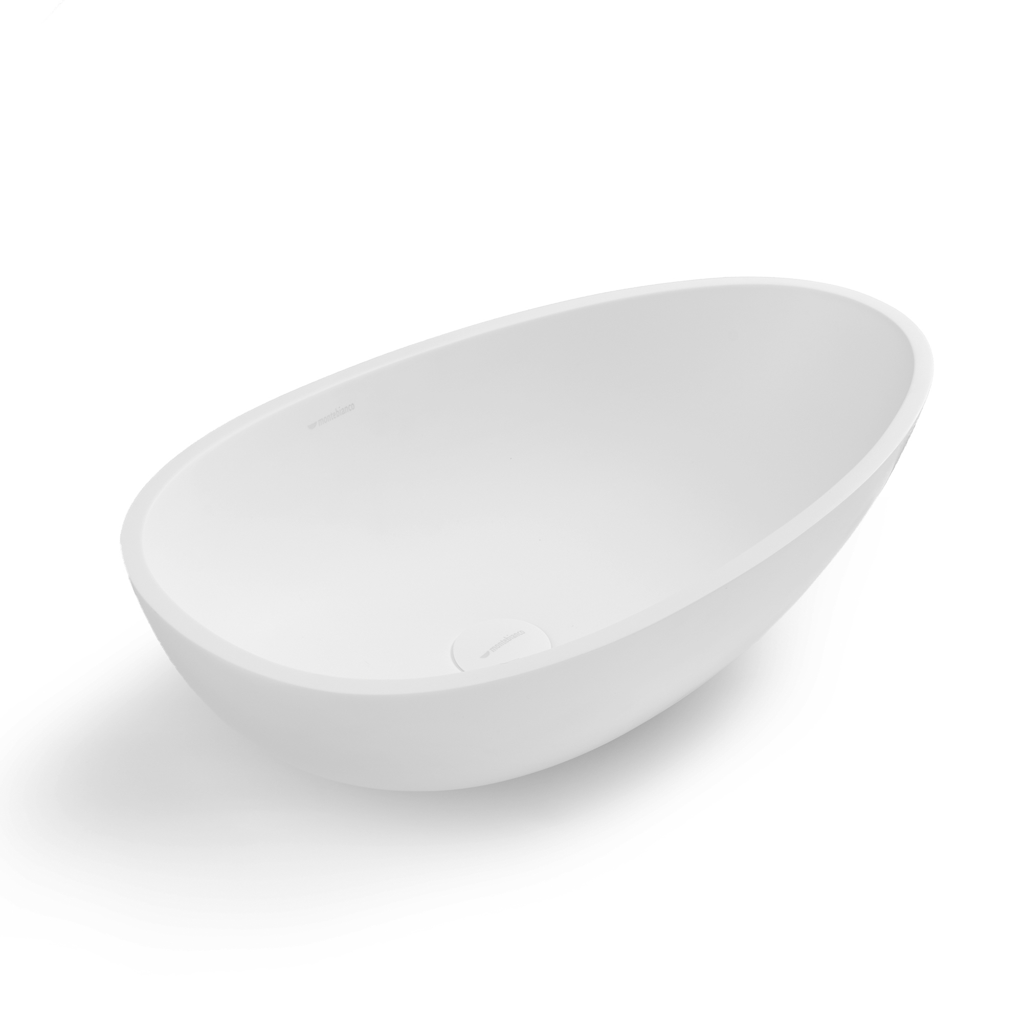 Изображение товара Раковина накладная Montebianco Tuscany 620 42см цвет белый матовый