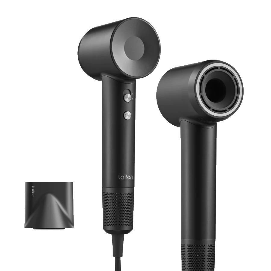 Изображение товара Фен Laifen Swift Black 1600 Вт с ионическим излучением и светодиодным дизайном