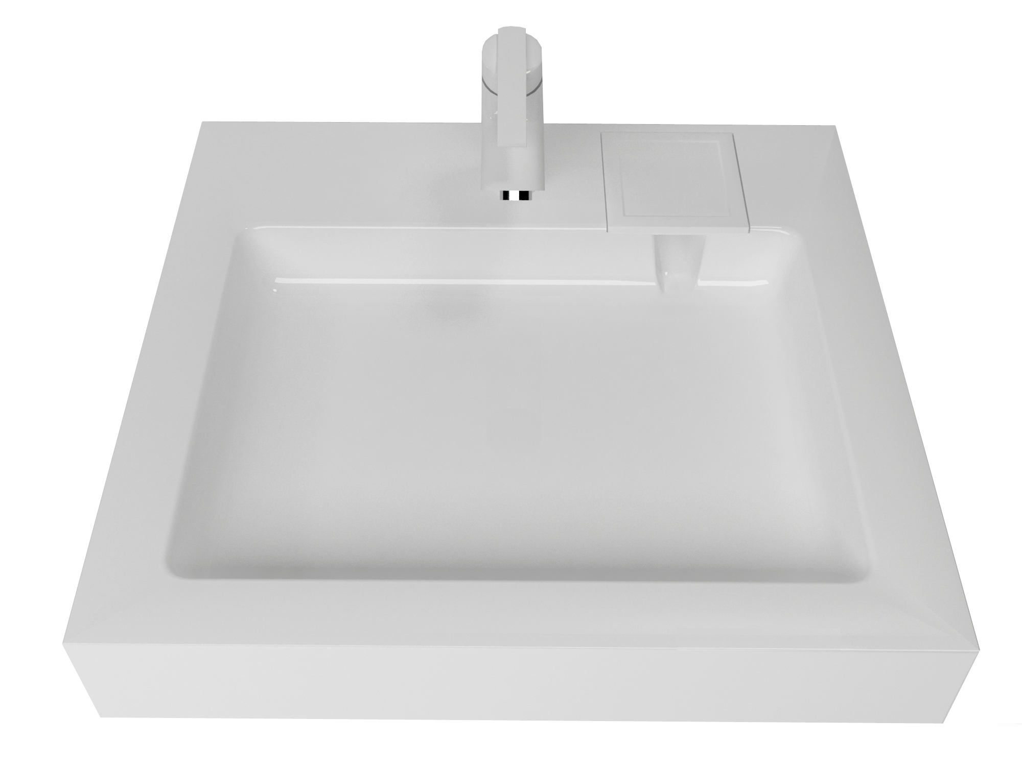 Изображение товара Раковина на стиральную машину Stella polar Солярис 60 59.9см цвет белый